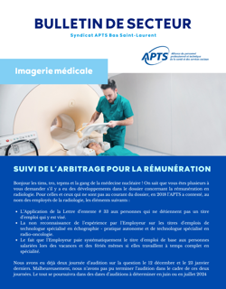 Bulletin de secteur No.1: Imagerie médicale Bulletin de secteur No.1: Imagerie médicale