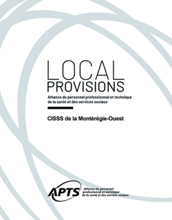 Local provisions - Montérégie-Ouest 2019