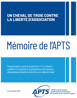 Mémoire PL 3 | Un cheval de Troie contre la liberté d'association - Novembre 2025