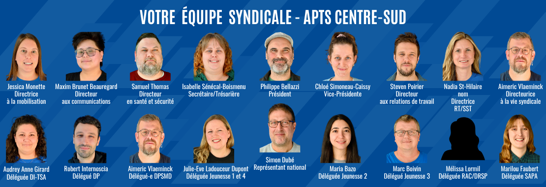 Image équipe - CIUSSS Centre-Sud-de-l'Île-de-Montréal