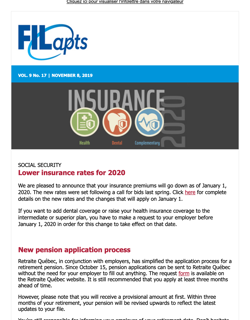 FIL@pts | vol. 9 no. 17 Lower insurance rates
