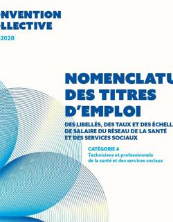 Nomenclature des titres d'emploi  2023-2028