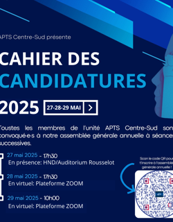 Cahier des candidatures