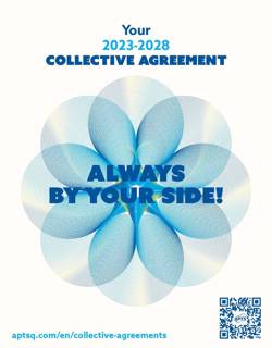 Collective agreement 2023-2028 - "What's new" booklet (Translation of the agreement underway) Collective agreement 2023-2028 - "What's new" booklet (Translation of the agreement underway)