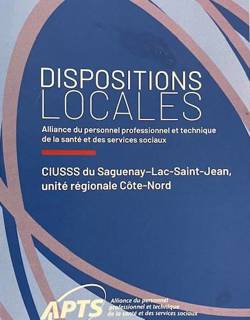 Dispositions locales Dispositions locales