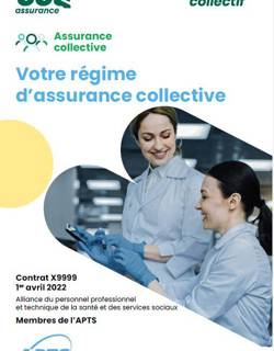 Votre régime d'assuramce collective - contrat Votre régime d'assuramce collective - contrat