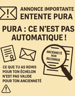 PURA- Attestation ancienneté PURA- Attestation ancienneté