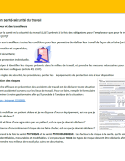 Coffre à outils en SST du CISSSBSL