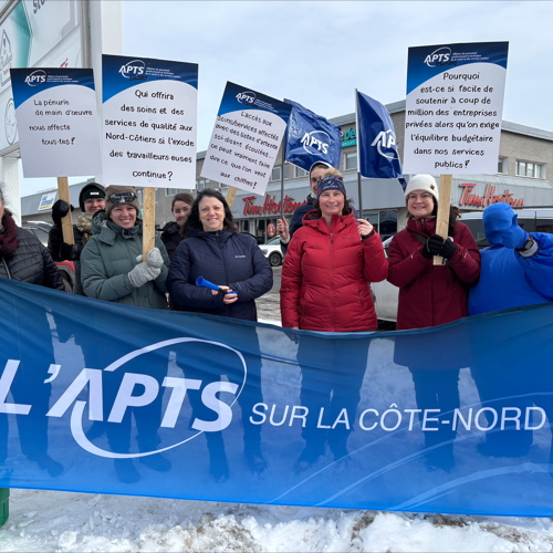 Image La Côte-Nord en crise | l’APTS exige des mesures pour contrer la pénurie de main-d’œuvre - APTS Image La Côte-Nord en crise | l’APTS exige des mesures pour contrer la pénurie de main-d’œuvre - APTS
