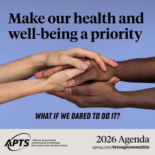 Make our health and well-being a priority: what if we dared to do it? The APTS suggests a budgetary shield to protect health care and social services - APTS