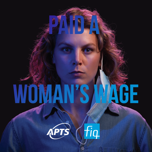 Paid a woman's wage ad campaign - APTS Paid a woman's wage ad campaign - APTS
