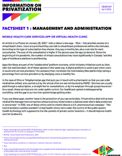 Management and administration - April 2022 - Factsheet 1
