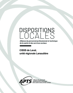 Dispositions locales du CISSS de Laval-Lanaudière Labos