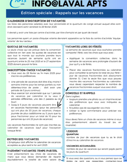 Info@laval numéro 66-spécial vacances Info@laval numéro 66-spécial vacances