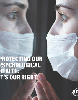 Protecting our psychological health: it's our right