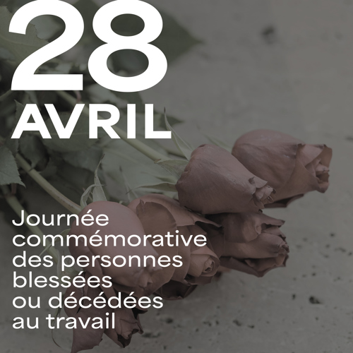 28 avril | Journée commémorative des personnes blessées ou décédées au travail - APTS 28 avril | Journée commémorative des personnes blessées ou décédées au travail - APTS