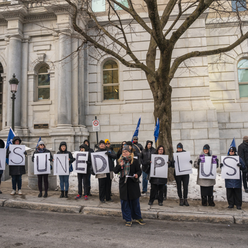 Violence conjugale - l’inaction tue | L’APTS interpelle Québec pour l’octroi de 10 jours d’absence rémunérés aux victimes - APTS