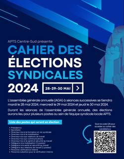 Cahier des élections syndicales 2024 Cahier des élections syndicales 2024