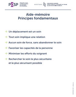 Aide-mémoire: Principes