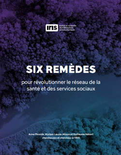 Doc. de la conférence LES SIX REMÈDES POUR RÉVOLUTIONNER LE RÉSEAU DE LA SANTÉ ET DES SERVICES SOCIAUX. Présenté le 14 novembre 2024.