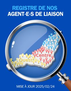Registre de nos agent·e·s de liaison Registre de nos agent·e·s de liaison