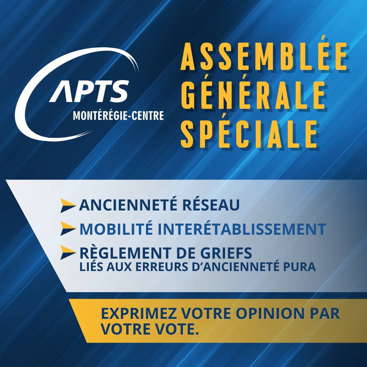 Événement du 23.09.2026 - CISSS Montérégie-Centre